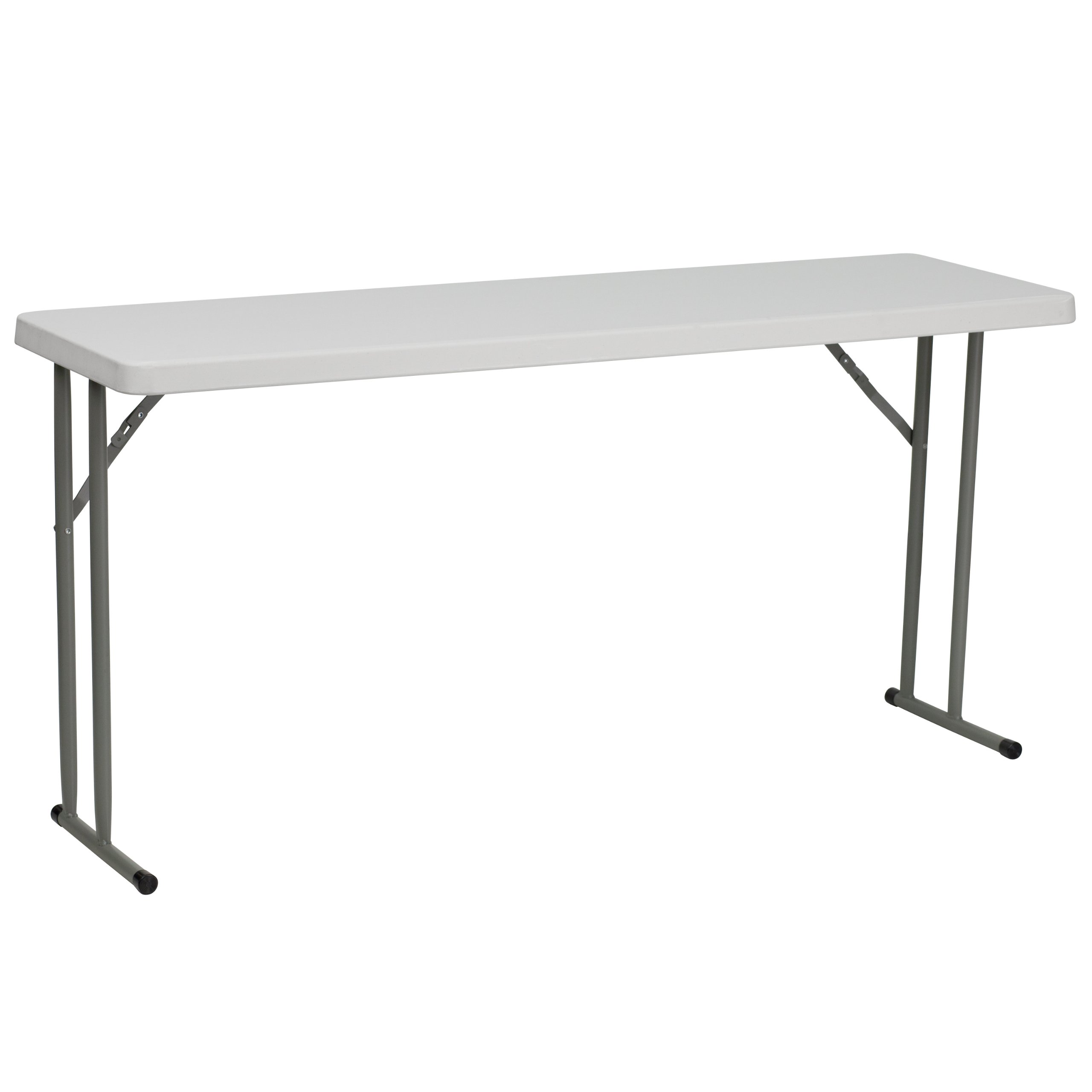 Amazon.com: EMMA + OLIVER 5' White Rectangular Plastic Folding